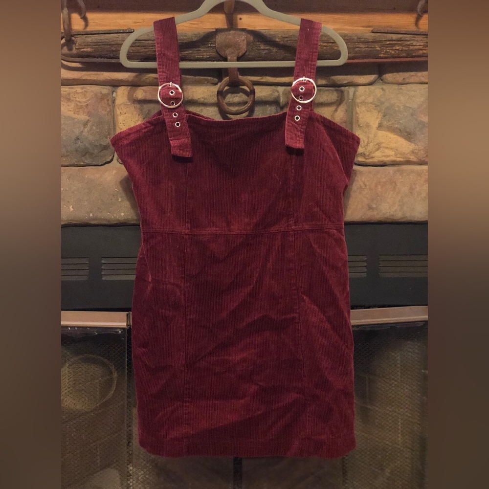 *NWT* XL Rue 21 burgundy dress with adjustable straps
